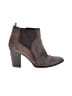 Assorted Brands 100% Leather Brown Ankle Boots Size 9 - photo 1