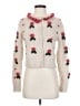 Zara Floral Ivory Cardigan Size S - photo 1
