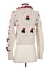 Zara Floral Ivory Cardigan Size S - photo 2
