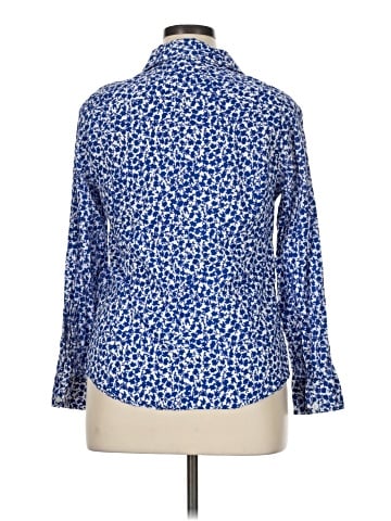 Crown & Ivy Long Sleeve Button-Down Shirt (view 2)
