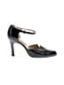 Studio Roma 100% Leather Black Heels Size 8 - photo 1