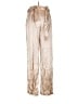 Cache Metallic Gold Casual Pants Size S - photo 1