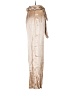 Cache Metallic Gold Casual Pants Size S - photo 4