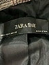 Zara Basic Plaid Gray Coat Size S - photo 6