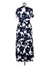 Assorted Brands Print Blue Casual Dress Size XL - photo 2