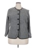 Leslie Fay Tweed Gray Blazer Size 18 - photo 1
