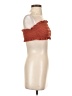 Tory Burch Orange Sleeveless Top Size S - photo 4