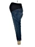 a:glow Solid Blue Jeans Size Lg Maternity - photo 5