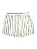 Cotton Bleu Stripes Ivory Shorts Size M - photo 1