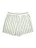 Cotton Bleu Stripes Ivory Shorts Size M - photo 2