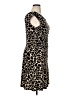 En Focus Studio Animal Print Gold Cocktail Dress Size 14 Petite - photo 4