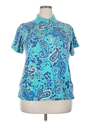 Woman Within Short Sleeve Polo (view 1)