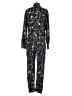 Rag & Bone 100% Viscose Graphic Black Jumpsuit Size 6 - photo 2