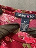 Limited Too Paisley Burgundy Dress Size 4T - photo 3
