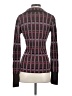 Equipment Plaid Burgundy Pullover Sweater Size S - photo 2