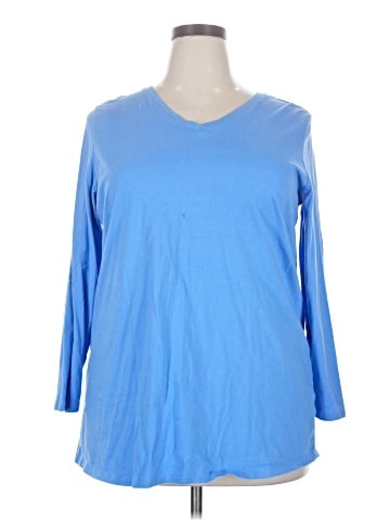 Woman Within 3/4 Sleeve T-Shirt (view 1)