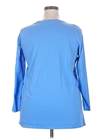 Woman Within 3/4 Sleeve T-Shirt (view 2)