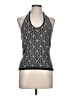 Moda International Black Sleeveless Top Size L - photo 1