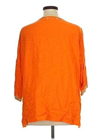Top It Off 3/4 Sleeve Blouse (view 2)