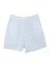 Glamorous 100% Polyester Stripes Blue Shorts Size 6 - photo 1