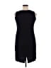Perceptions Solid Black Cocktail Dress Size 14 Petite - photo 2