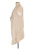 August Silk Tan Cardigan Size L - photo 5