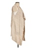 August Silk Tan Cardigan Size L - photo 4