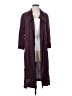Theory 100% Silk Purple Trenchcoat Size P (petite) - photo 1