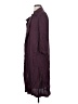 Theory 100% Silk Purple Trenchcoat Size P (petite) - photo 5