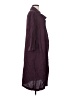Theory 100% Silk Purple Trenchcoat Size P (petite) - photo 4
