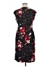 Kasper Print Black Casual Dress Size 14 - photo 2