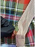 Acne Studios Plaid Green Tartan Mesh Panel Blouse Size S (estimated) - photo 7