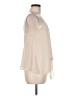 Naked Zebra 100% Polyester Ivory Sleeveless Blouse Size M - photo 4