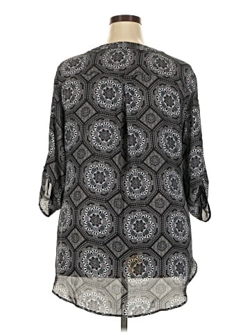 Cato 3/4 Sleeve Blouse (view 2)