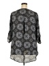 Cato 100% Polyester Paisley Gray 3/4 Sleeve Blouse Size 18 - photo 2