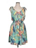 GeeGee Tropical Teal Cocktail Dress Size 1X - photo 1