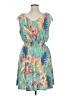 GeeGee Tropical Teal Cocktail Dress Size 1X - photo 2