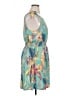 GeeGee Tropical Teal Cocktail Dress Size 1X - photo 4