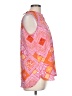 Cure 100% Polyester Pink Sleeveless Blouse Size L - photo 4