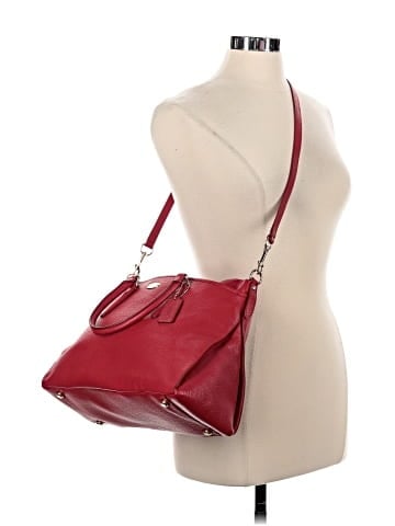 Coach Factory Leather Satchel (view 2)