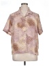 DonnKenny Classics 100% Polyester Animal Print Tan Short Sleeve Blouse Size XL (petite) - photo 1