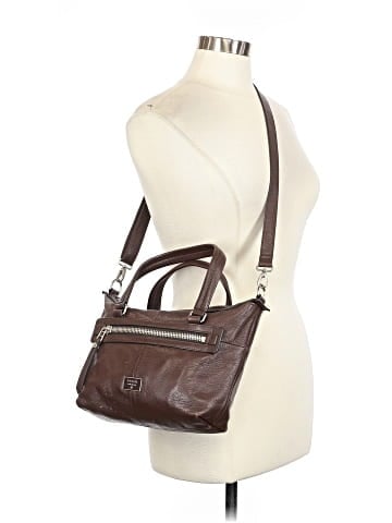 Fossil Leather Satchel (view 2)