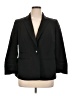 Gloria Vanderbilt 100% Polyester Black Blazer Size 14 - photo 1