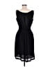 Zara Basic 100% Polyester Solid Black Casual Dress Size M - photo 2
