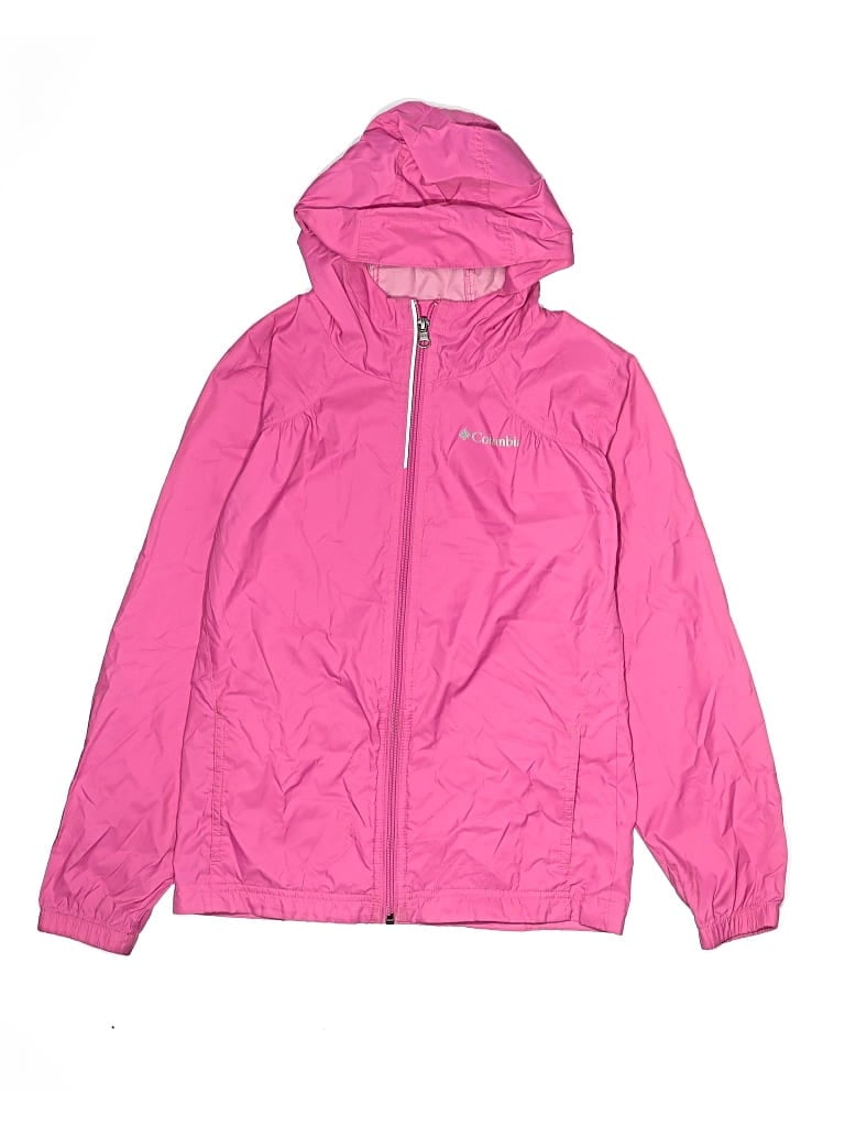Pre-owned Columbia Kids' Jacket In Pink