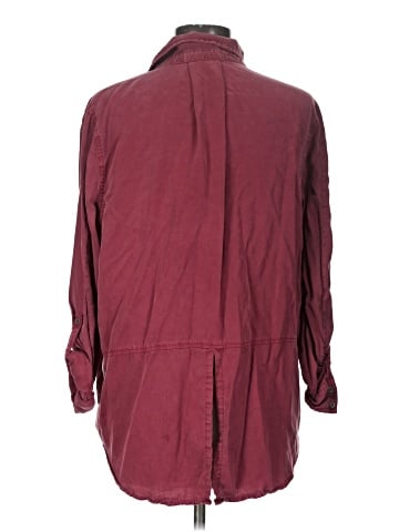 CALVIN KLEIN JEANS 3/4 Sleeve Button-Down Shirt (view 2)