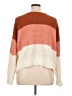 Steve Madden 100% Polyester Color Block Orange Pullover Sweater Size XL - photo 2