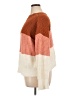Steve Madden 100% Polyester Color Block Orange Pullover Sweater Size XL - photo 5