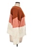 Steve Madden 100% Polyester Color Block Orange Pullover Sweater Size XL - photo 4