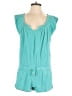 Juicy Couture Solid Teal Romper Size S - photo 1